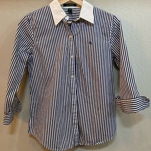 Lauren by Ralph Lauren button-down non-iron shirt